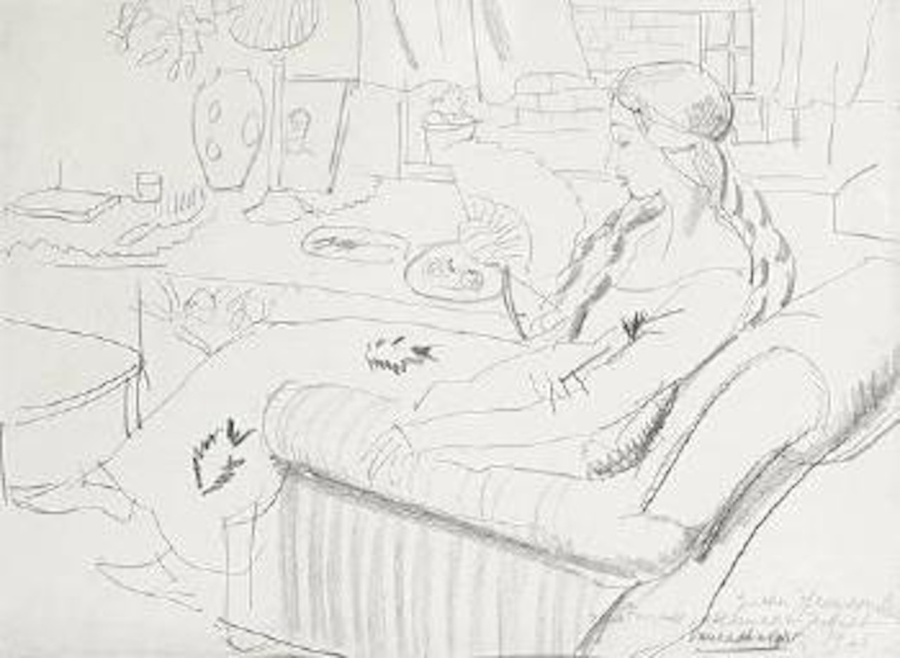 Gwen Ffrangcon-Davies by Laura Knight