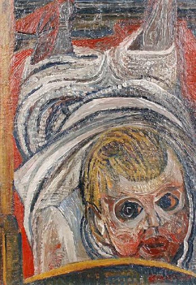 The artist's son by John Bratby