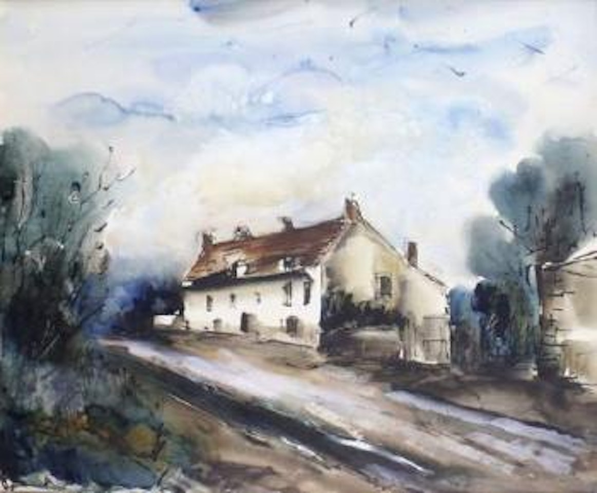 Maison forestière by Maurice de Vlaminck