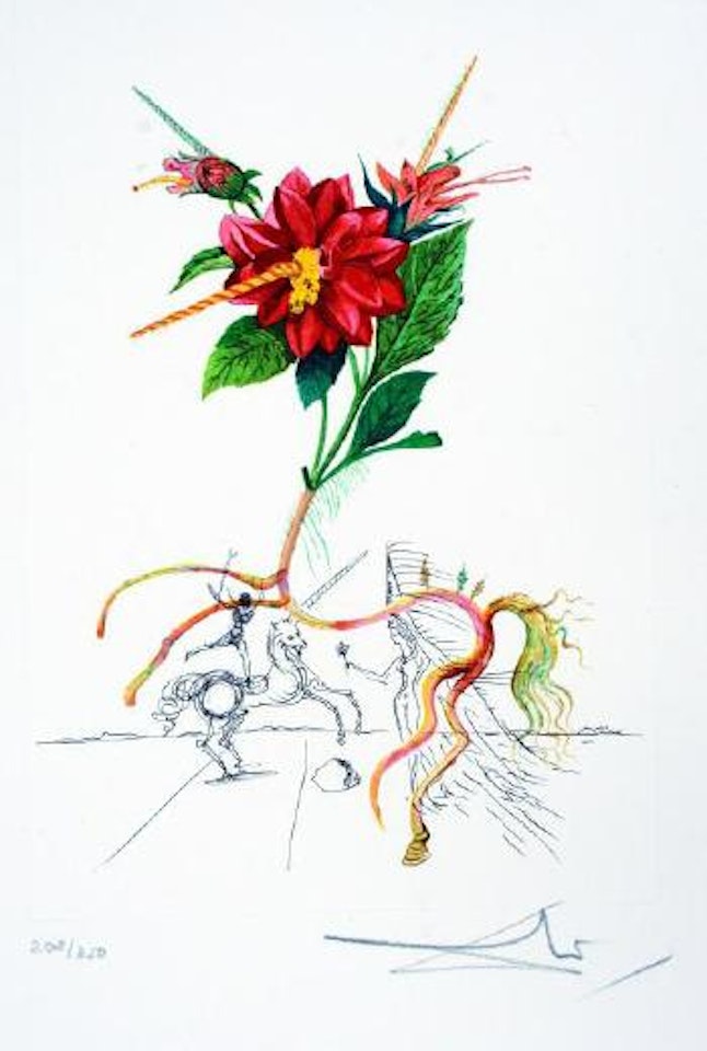 Flordali by Salvador Dali