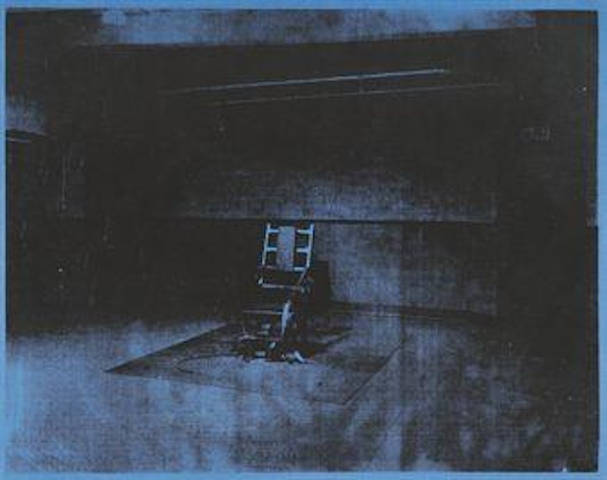 Little Electric Chair by Andy Warhol