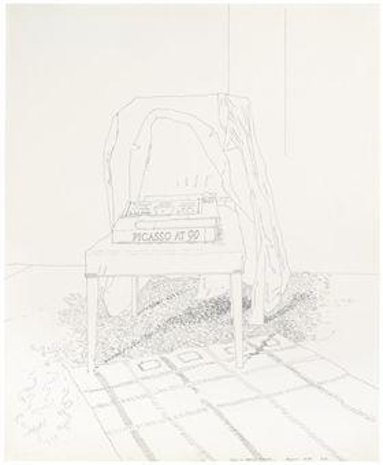 Chair in Henry's House by David Hockney