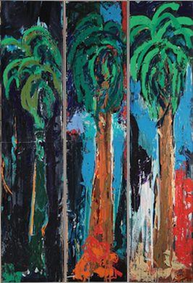 Untitled (Oases) by Mario Schifano