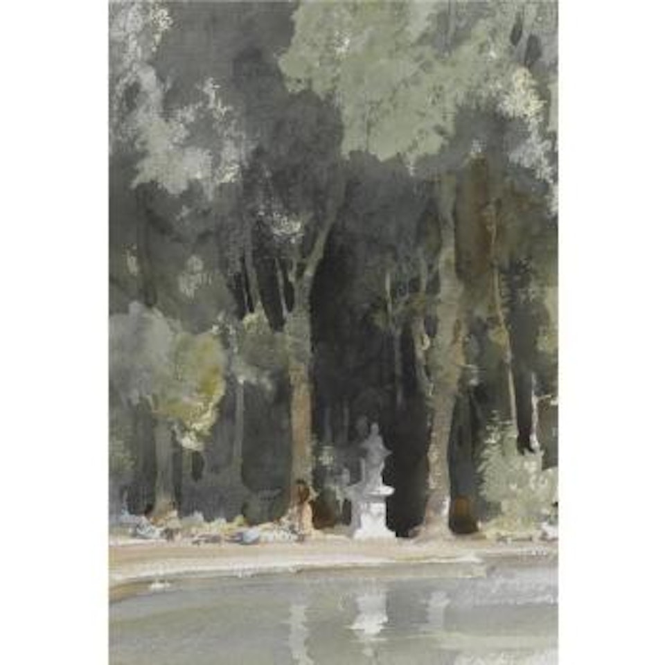 Souvenir Of Versailles by William Russell Flint