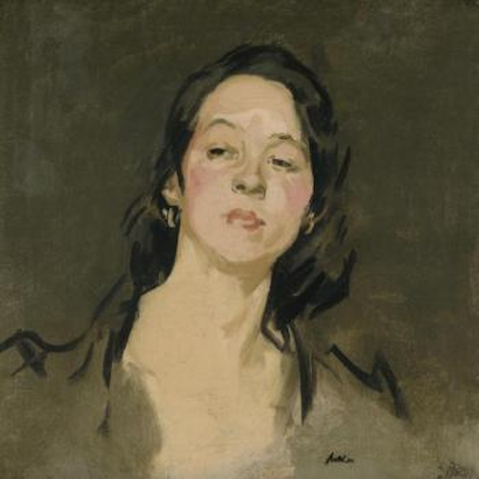 Portrait Of Jeanie Blyth by Samuel John Peploe