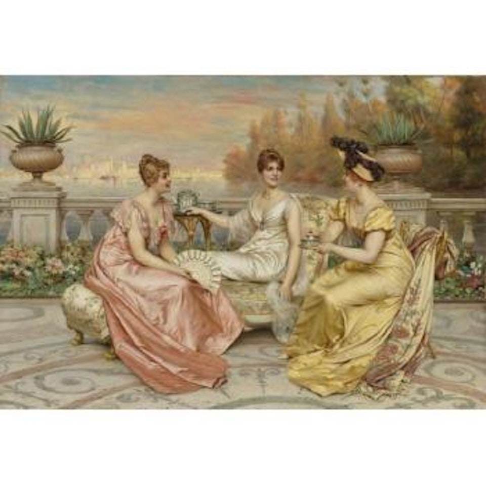 Tea On The Terrace by Frédéric Soulacroix