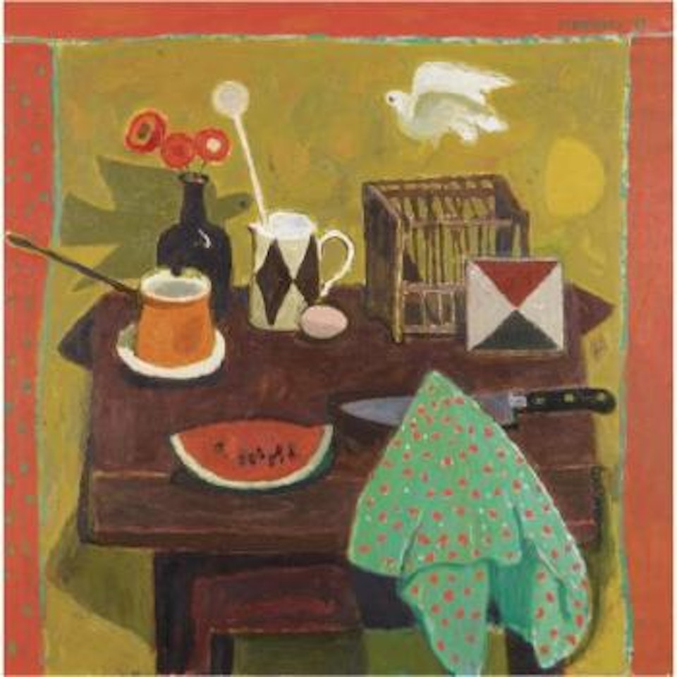 Homage Á Braque by Alberto Morrocco