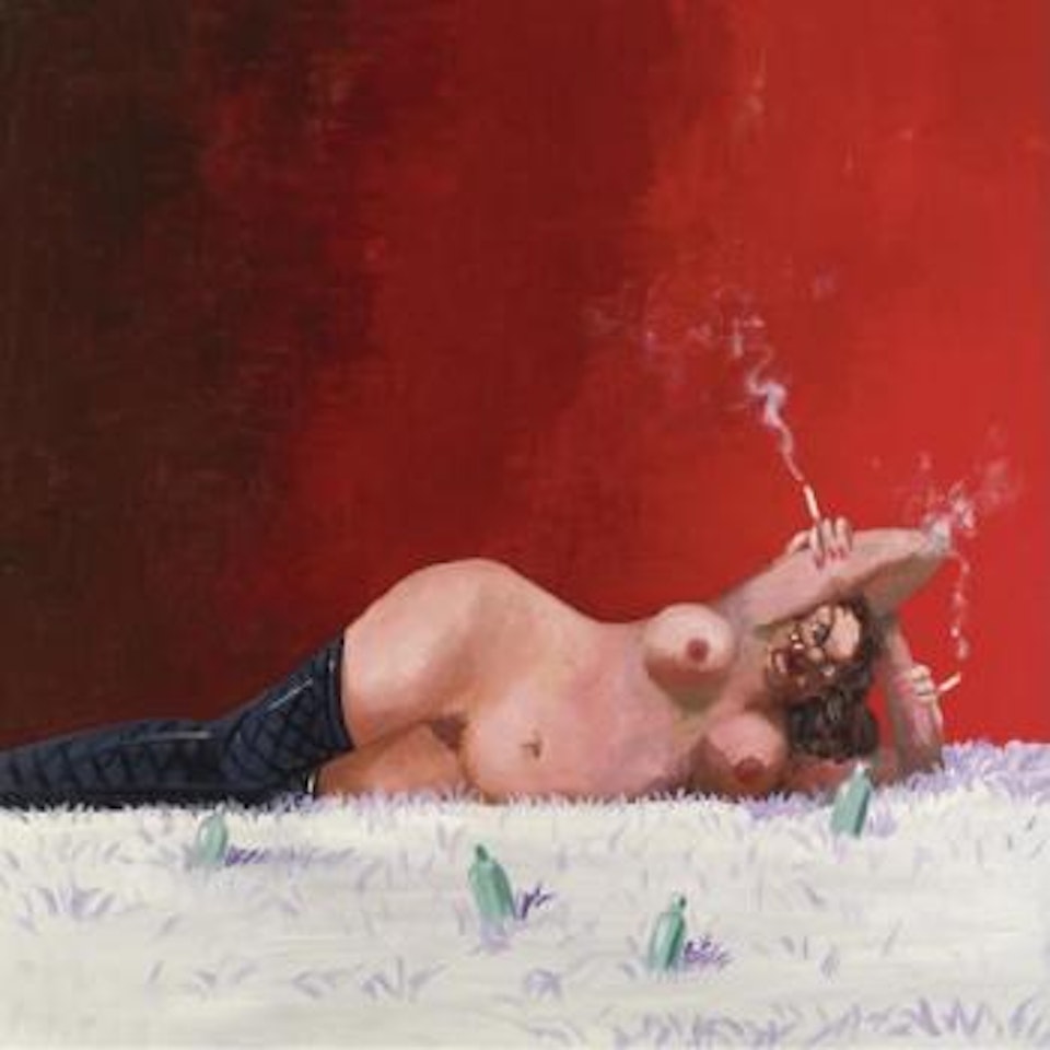 The Alcoholic by George Condo