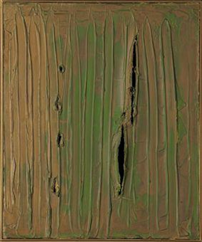 Concetto Spaziale by Lucio Fontana