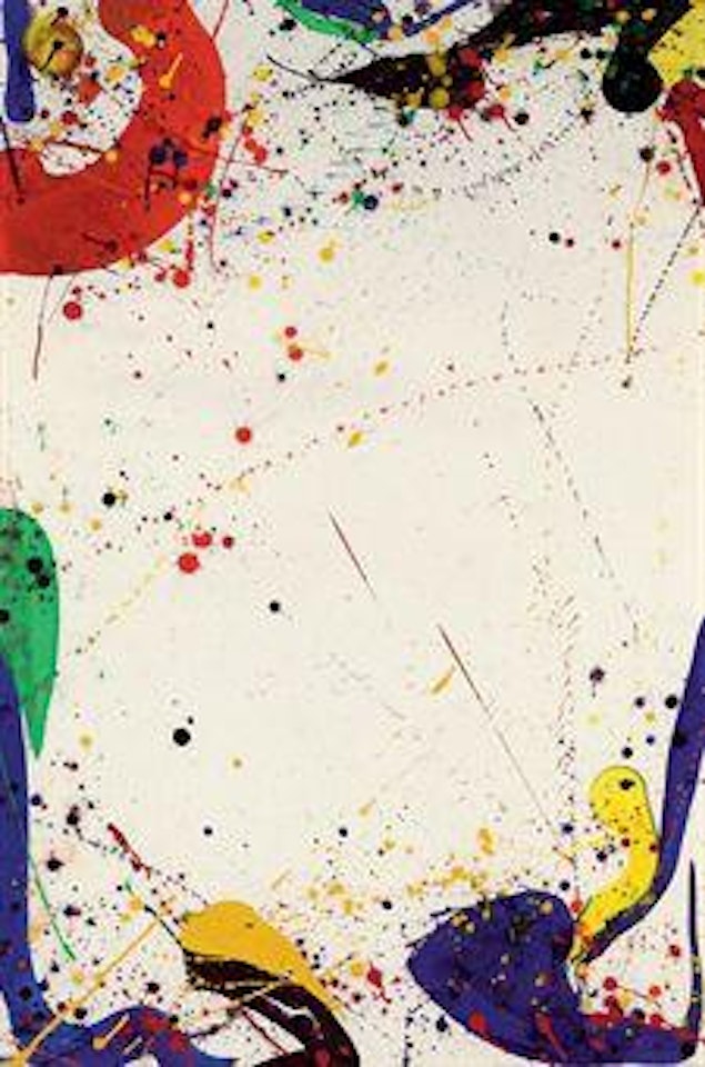 Untitled by Sam Francis