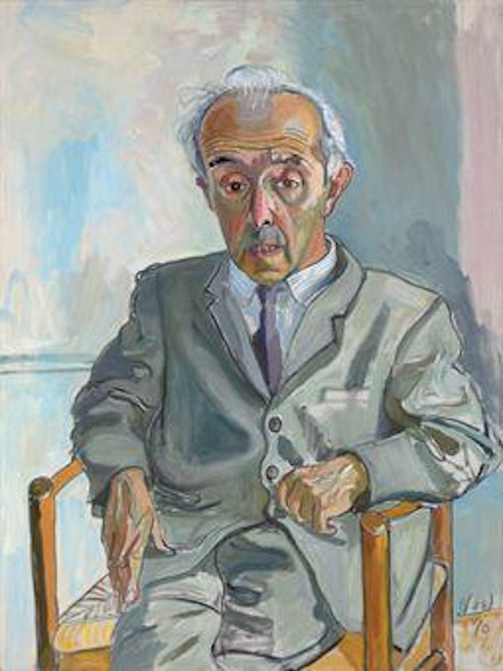 Raphael Soyer by Alice Neel