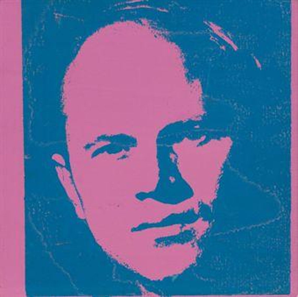 Portrait of James Rosenquist by Andy Warhol