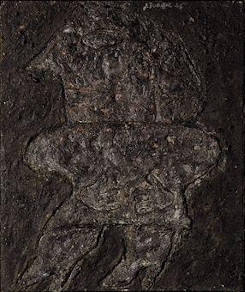 Femme de Profil by Jean Dubuffet