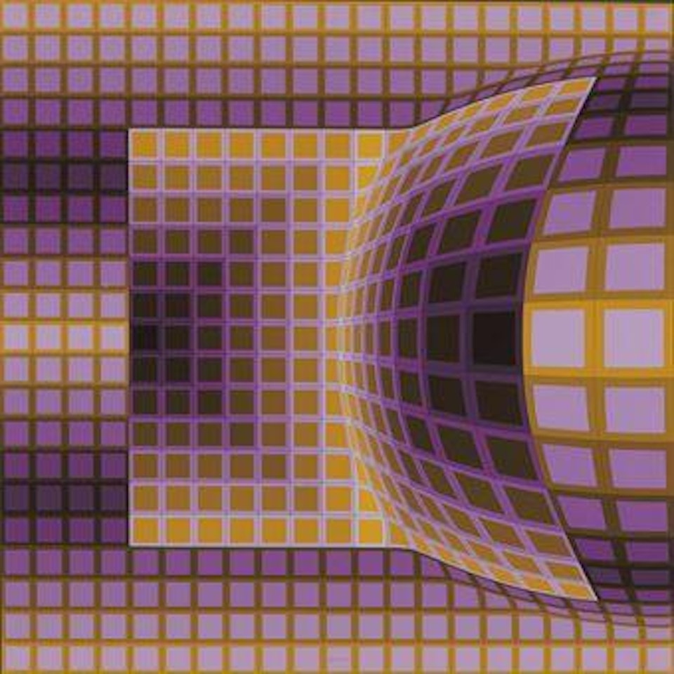 Koss-II by Victor Vasarely