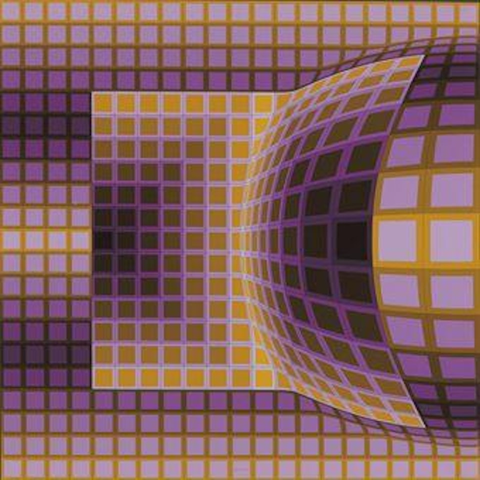 Koss-II by Victor Vasarely