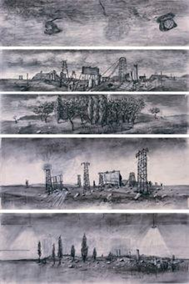 Drawings from Il Ritorno d'Ulisse (The Return of Ulysses) by William Kentridge