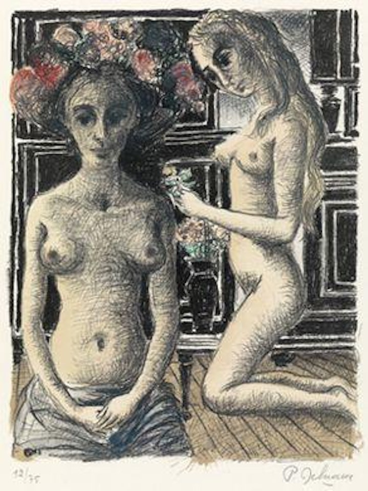 Phryne by Paul Delvaux