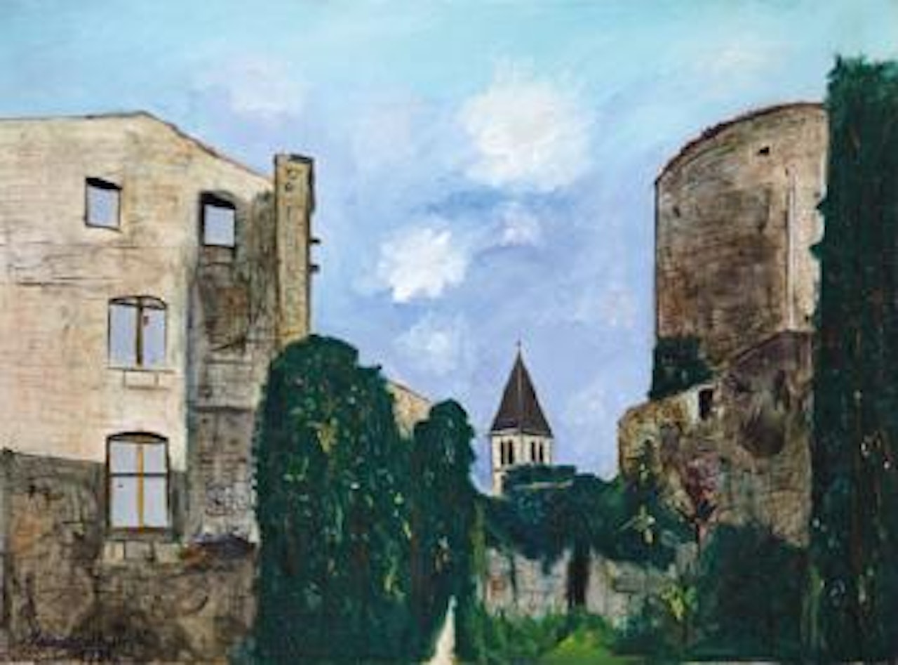 Châtillon d’Azergues (Rhône) by Maurice Utrillo