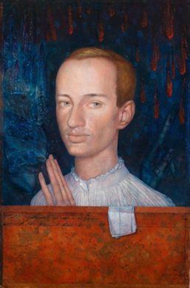 Portrait Jean Claude Polus by Ernst Fuchs