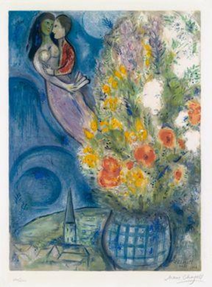 Les Coquelicots (poppies) by Marc Chagall