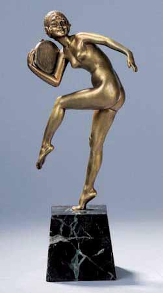 Danseuse au tambourin by Demetre Chiparus