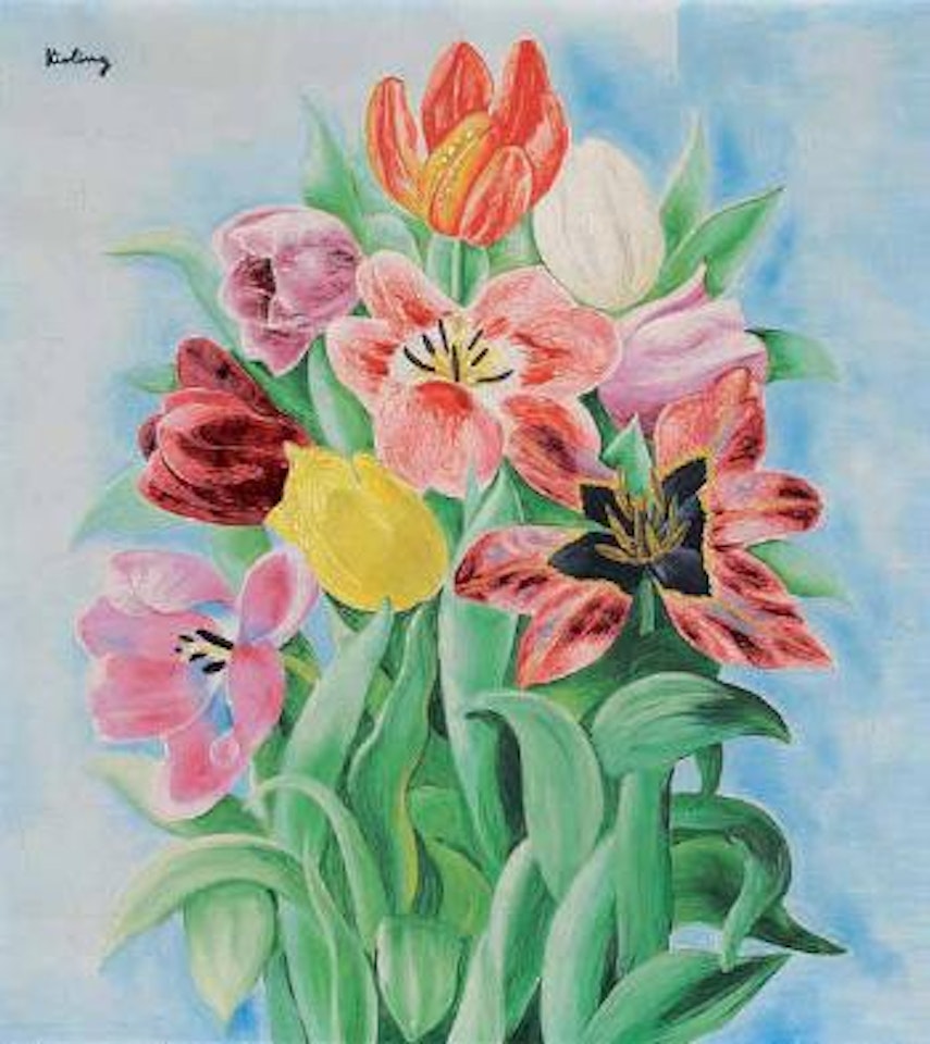 Tulipes by Moïse Kisling