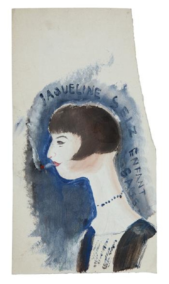 Portrait de Jacqueline by Leonard Tsuguharu Foujita