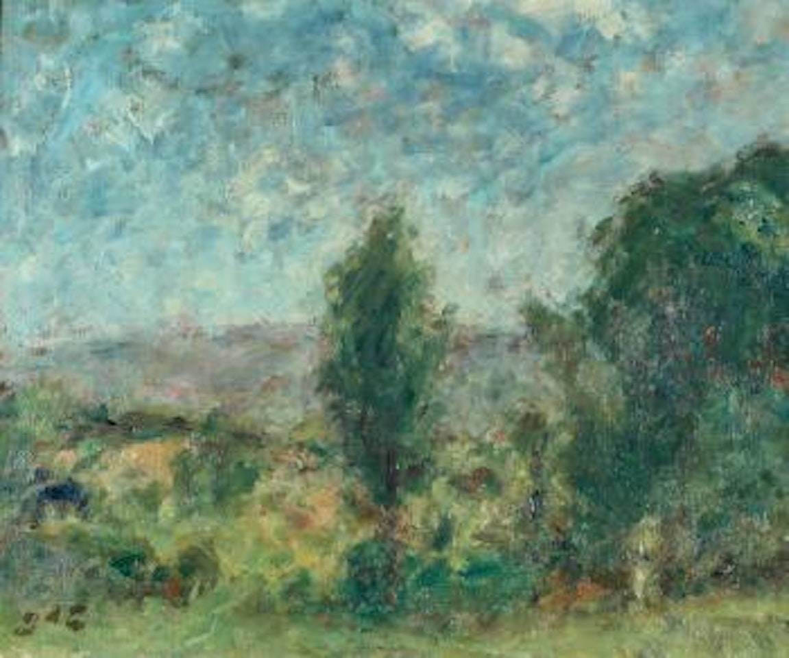 Paysage provençal by Georges d’Espagnat