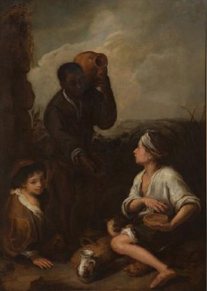 Les trois enfants by William Long by Bartolomé Esteban Murillo