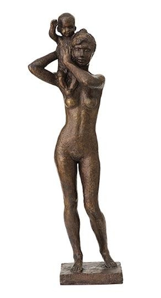 Mor og barn by Arne Durban