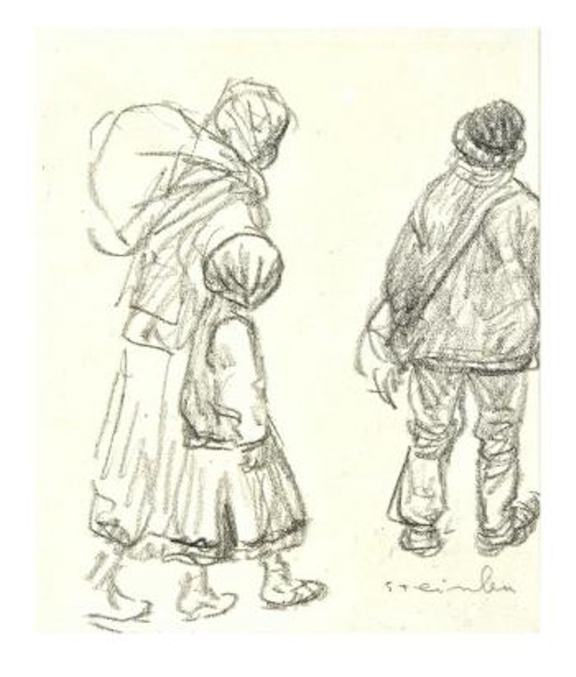 Untitled (Study) by Théophile Alexandre Steinlen