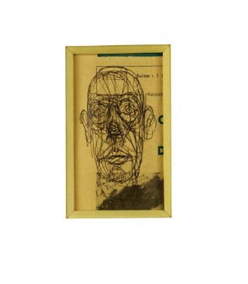 Untitled (Study of head) by Alberto Giacometti