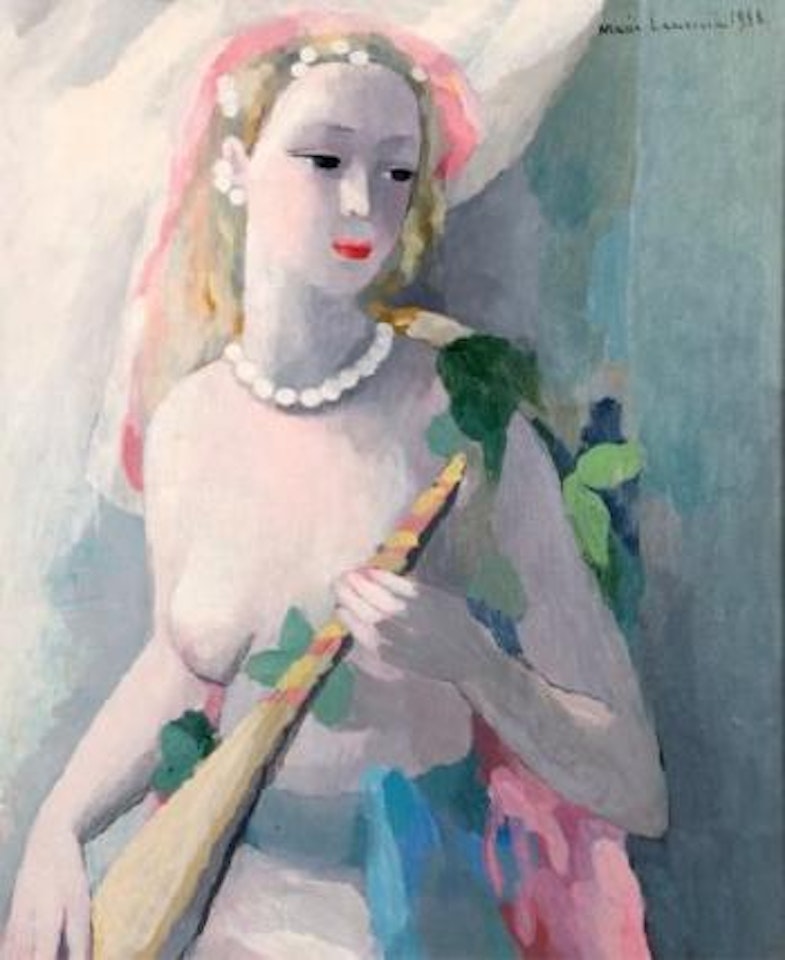 Joueuse de banjo by Marie Laurencin