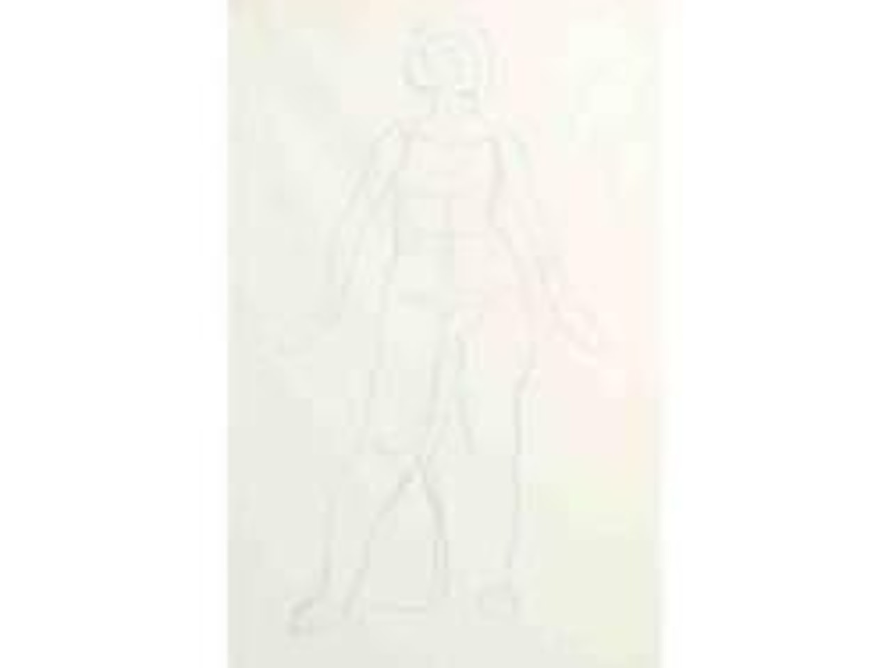 Studie Fur Die Erste Figur Von Rechts Im Bild' 'Blick in die Unendlichtkeit' by Ferdinand Hodler