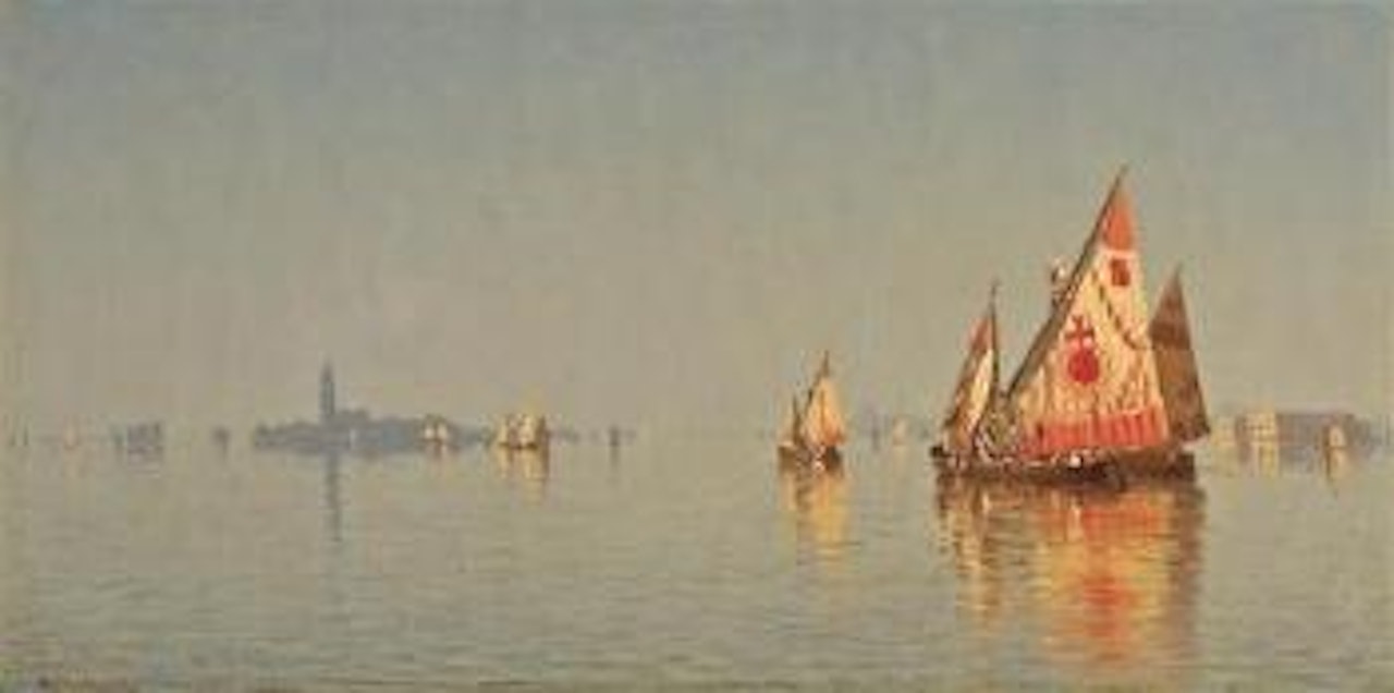 The Lagoons of Venice by Sanford Robinson Gifford