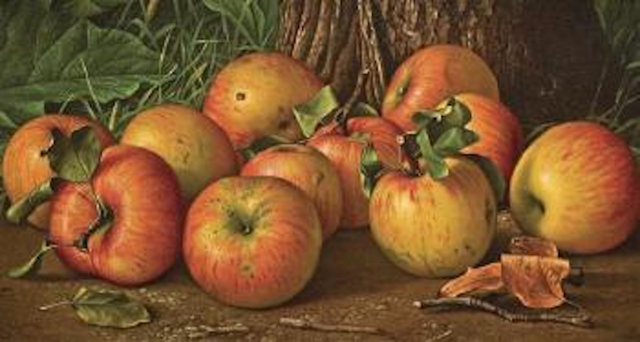 Eleven apples by Levi Wells Prentice