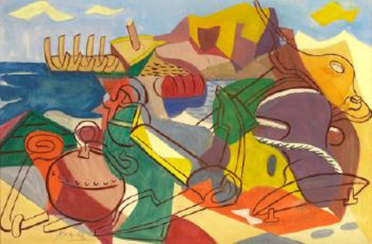 Cape Ann abstraction by Jan Matulka