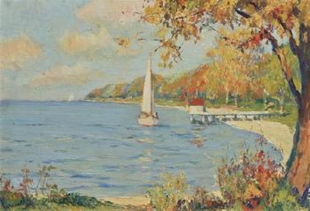 The cove, Manhassat by Edward Cucuel