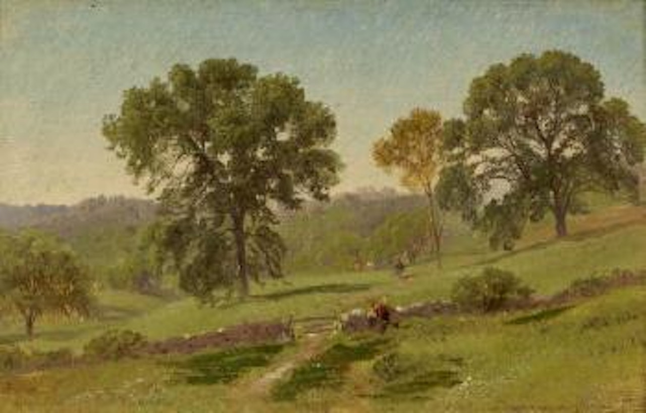 Summer landscape by John Frederick Kensett
