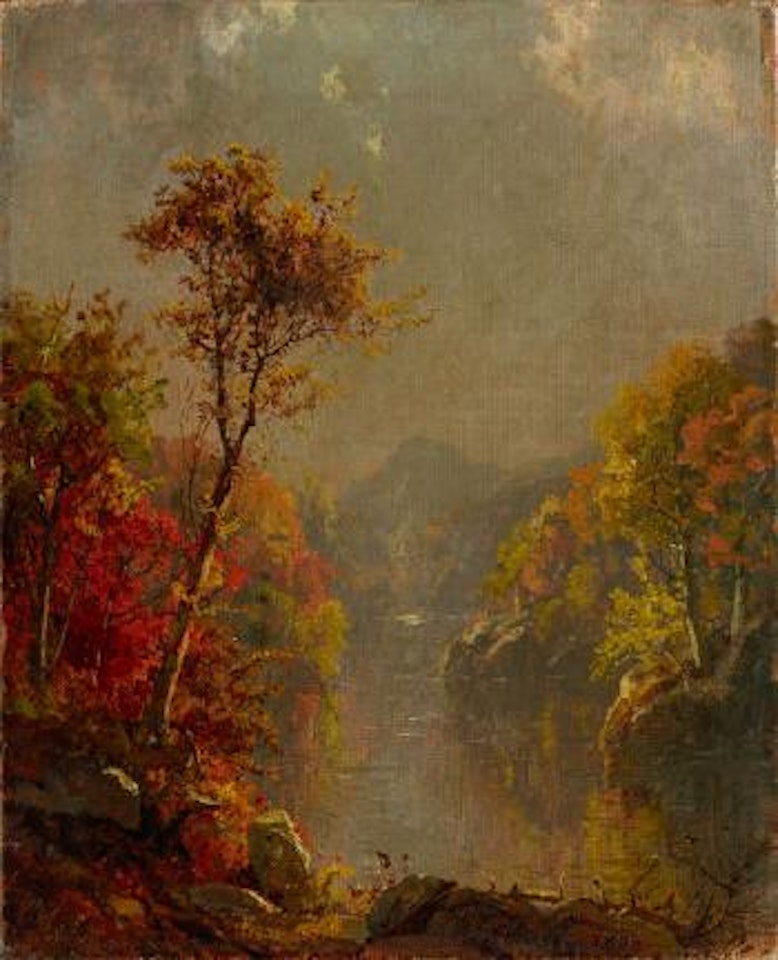 In the Berkshires by Jasper Francis Cropsey