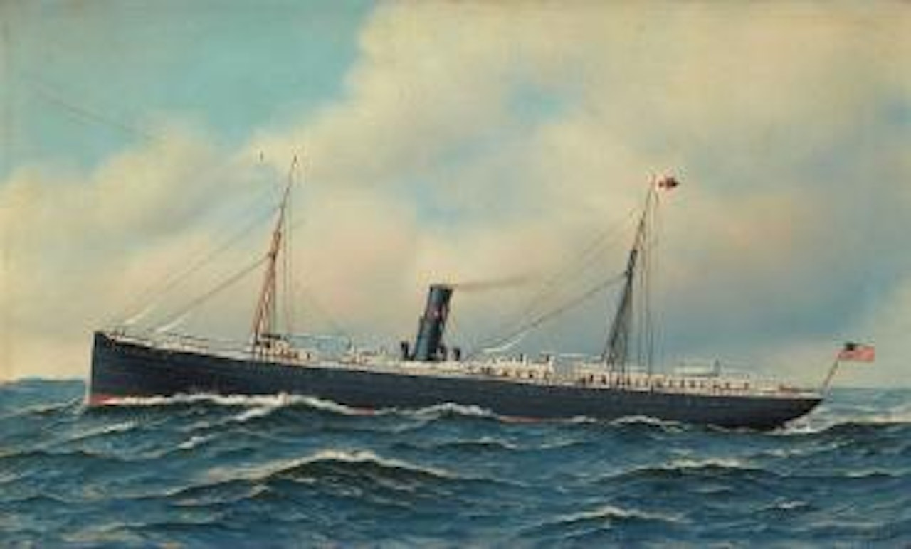 The steamship Concho by Antonio Jacobsen