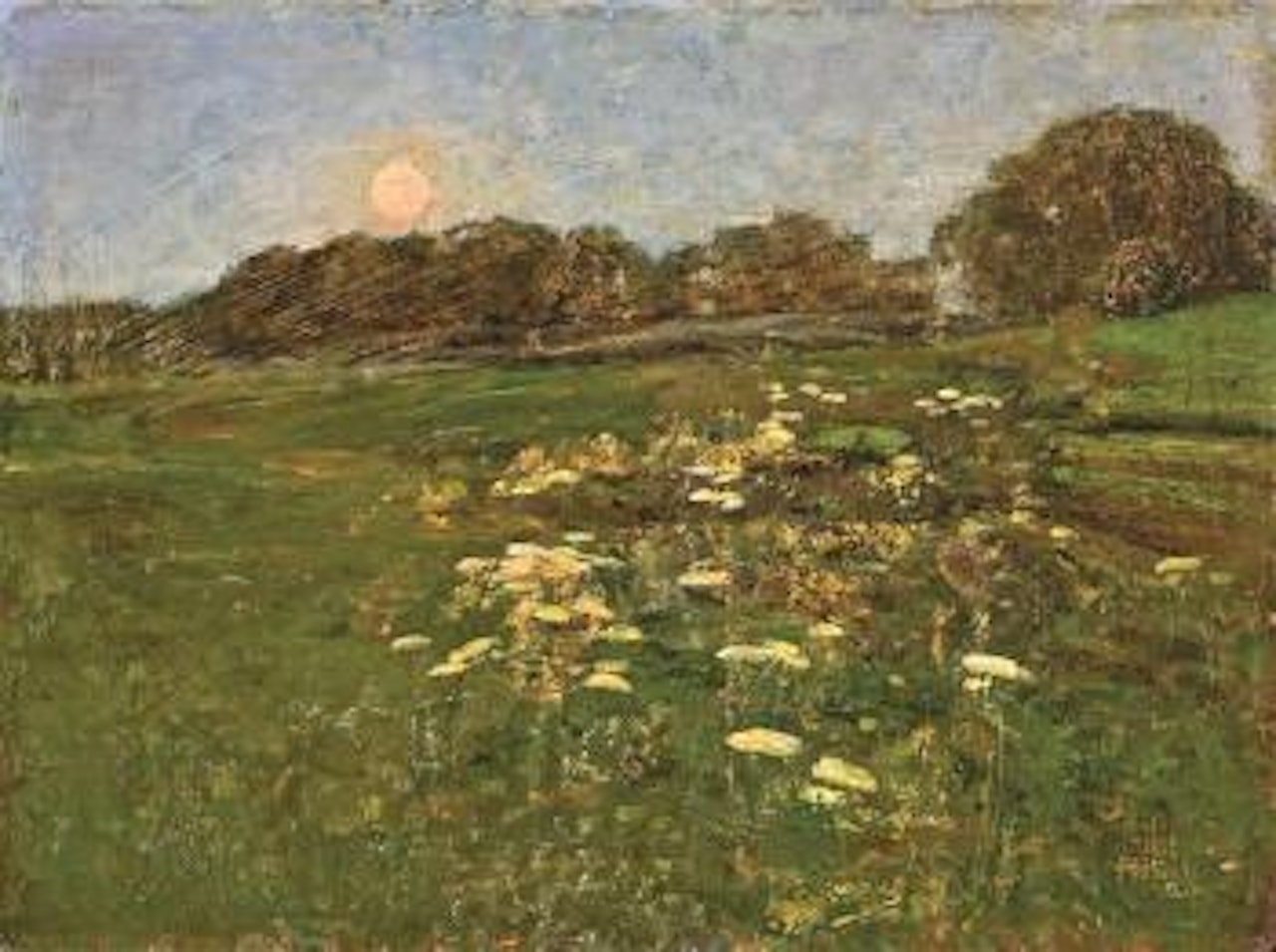 New England sunrise by Childe Hassam