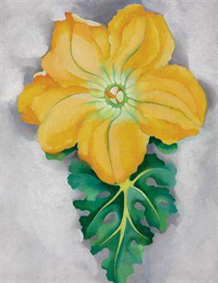 Squash Blossom No. II by Georgia O'Keeffe