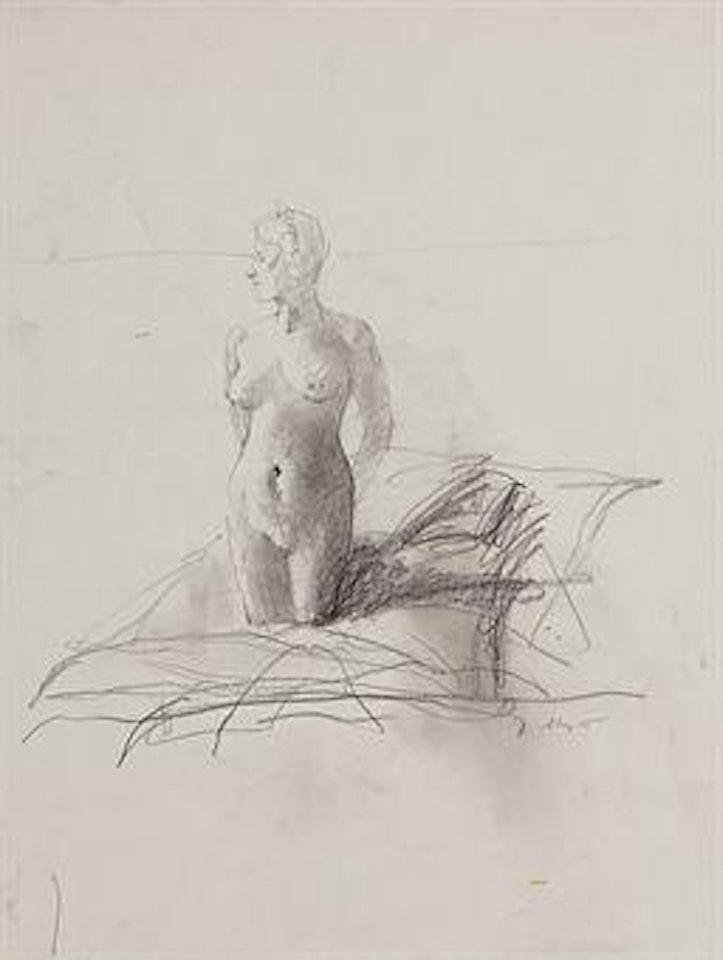 On Her Knees: A Study by Andrew Wyeth