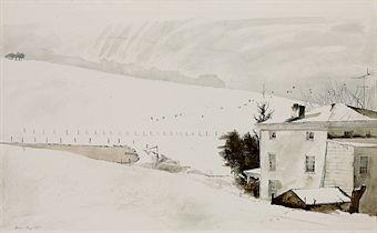 Snow Birds by Andrew Wyeth