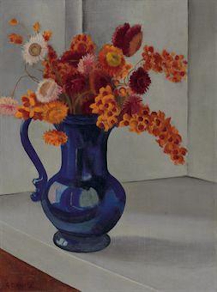 Straw Flowers and Bittersweet by George Copeland Ault