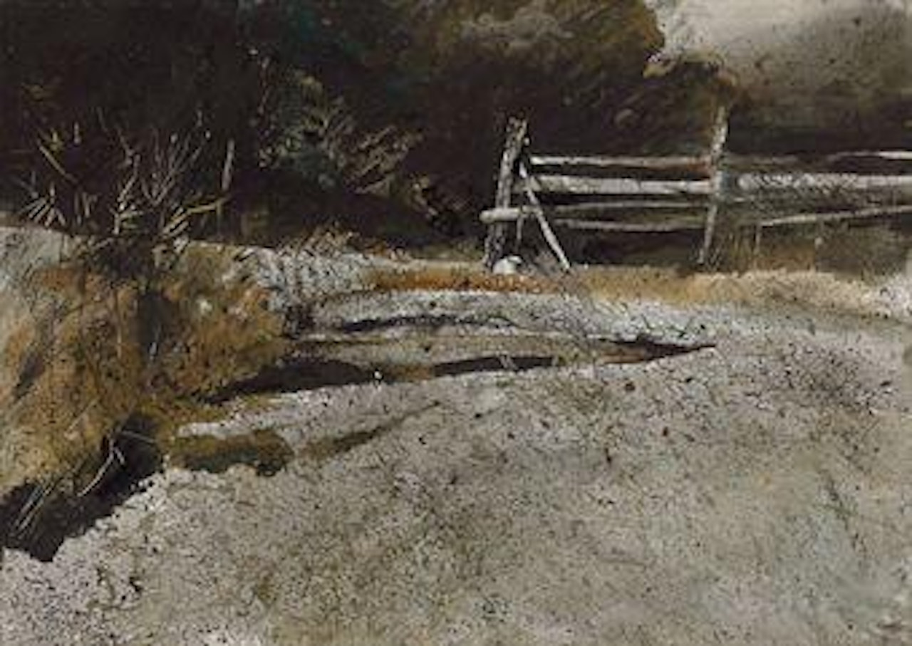 Ledge Gate by Andrew Wyeth