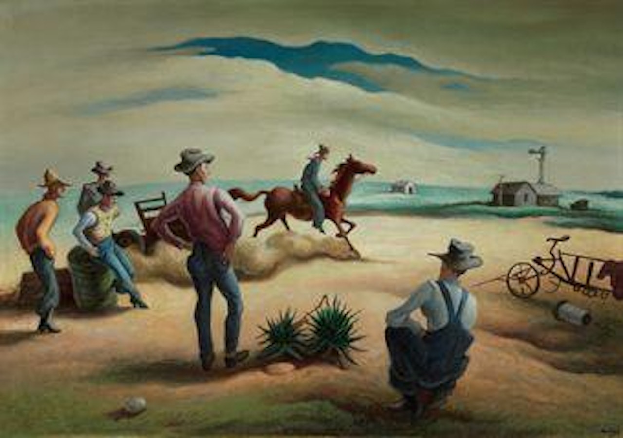 The New Pony by Thomas Hart Benton