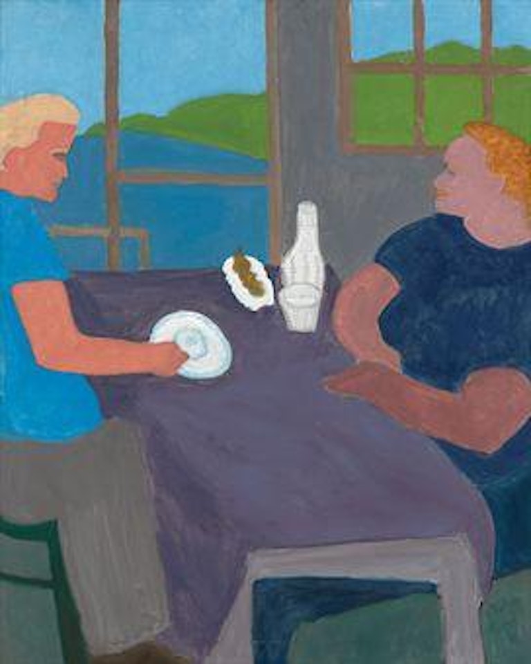 Two Men by Milton Avery