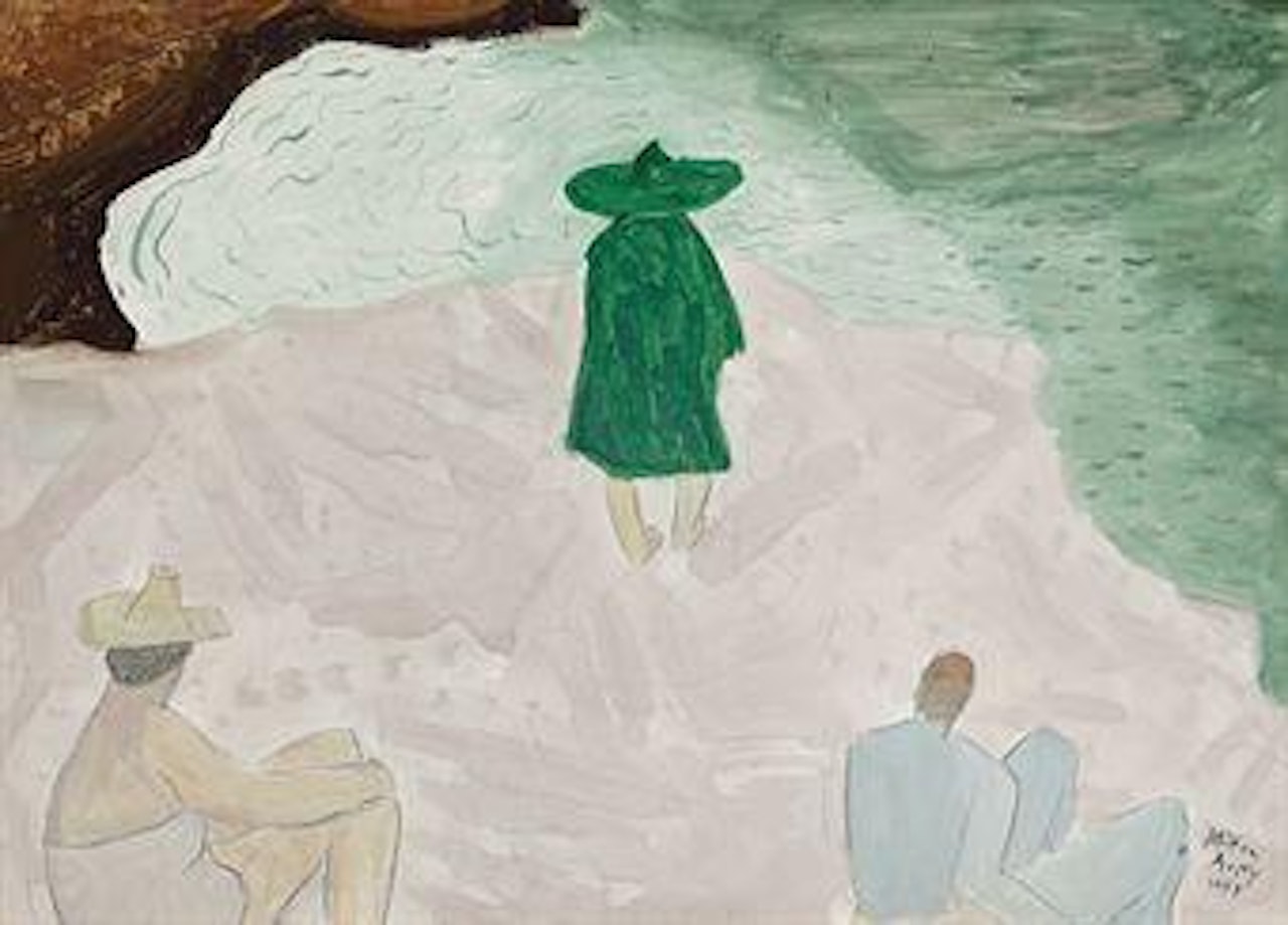 Green Hat by Milton Avery